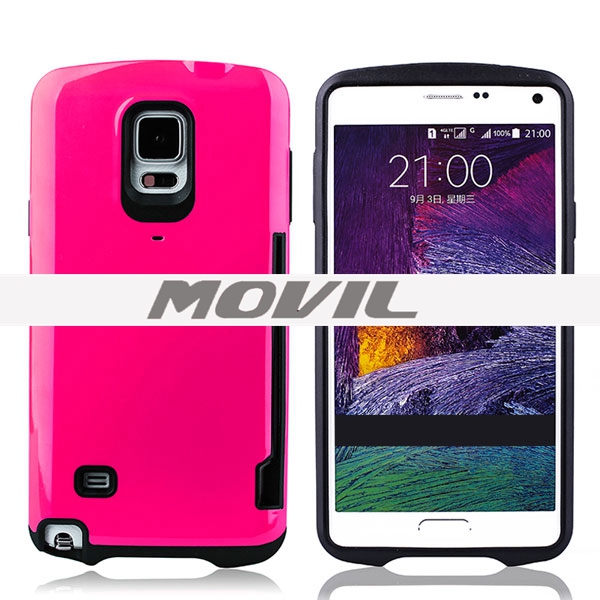 NP-1896  tpu pc  Funda para Samsung Note 4-11